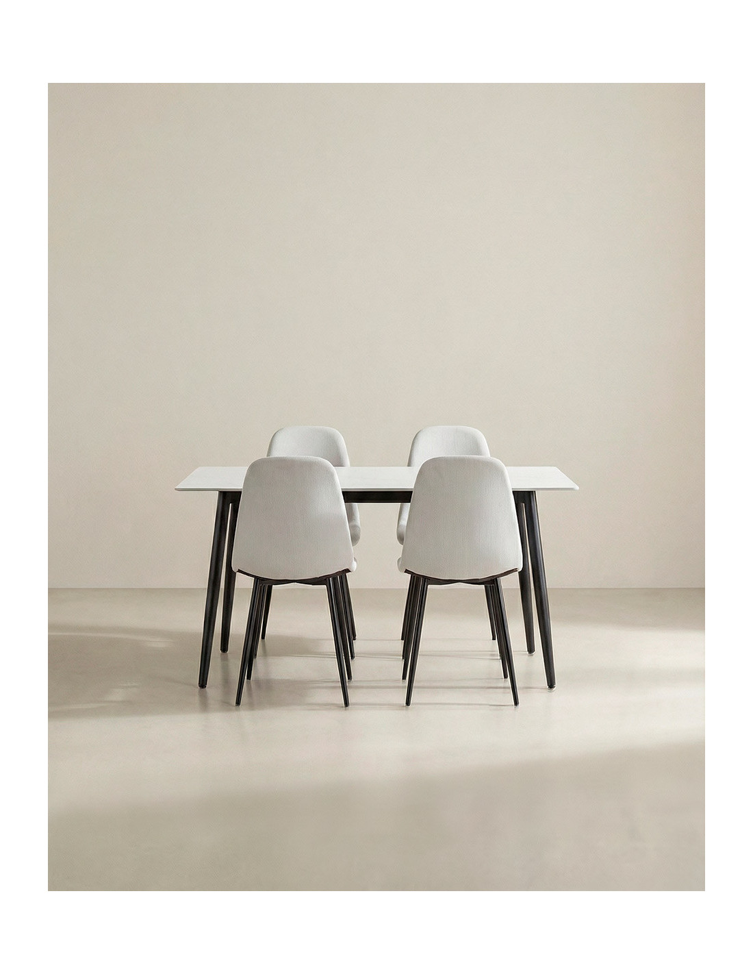 Pack mesa y sillas comedor ZALEN