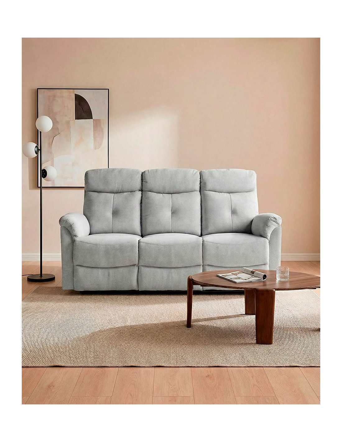 Sofá 3  plazas relax hammer KUBO barato | Envío rápido y financiación