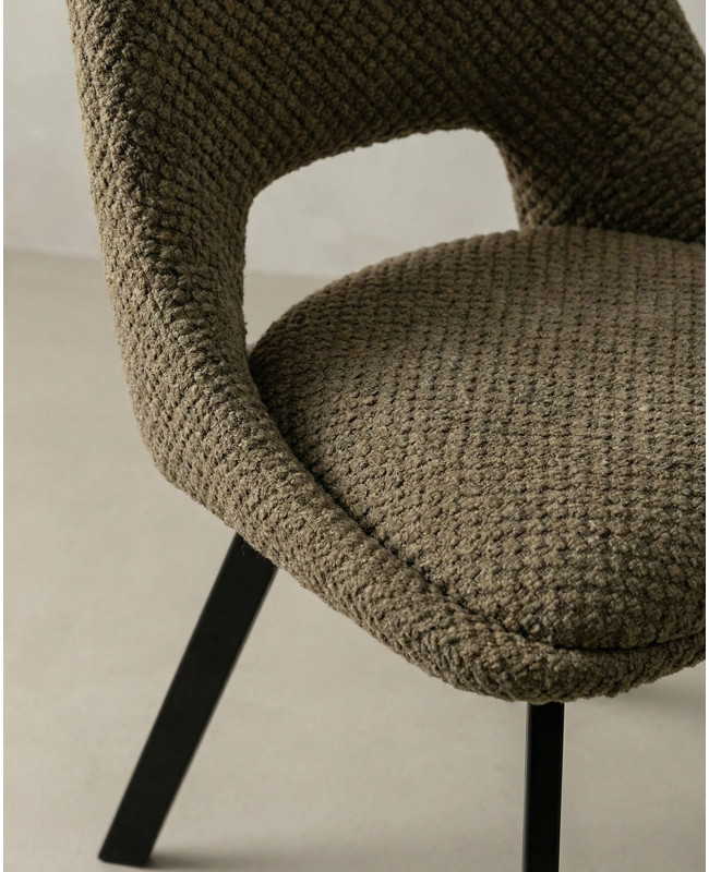 Pack 4 sillas de comedor tapizadas MUREA baratas| Envío rápido y financiación