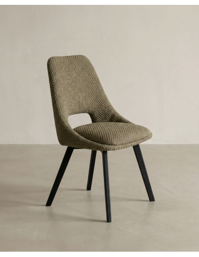 Pack 4 sillas de comedor tapizadas MUREA baratas| Envío rápido y financiación