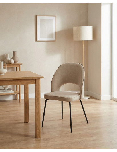 Pack 4 sillas tapizadas TAREN baratas | Envío rápido y financiación