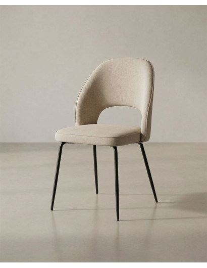 Pack 4 sillas tapizadas TAREN baratas | Envío rápido y financiación