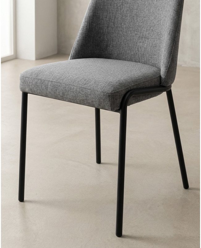 Pack 2 sillas de comedor tapizadas BRENDA baratas | Envío rápido y financiación