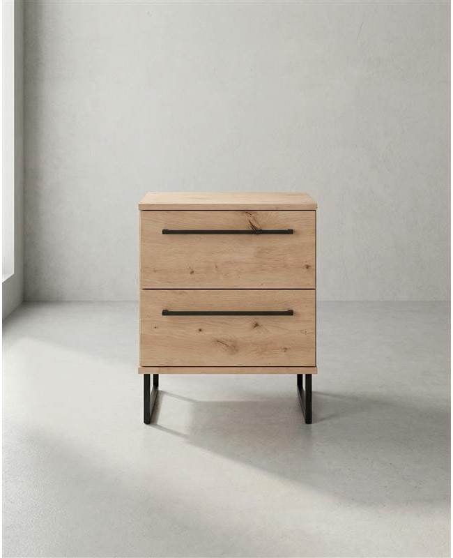 Mesita 2 cajones LUREN barata | Envío rápido y financiación