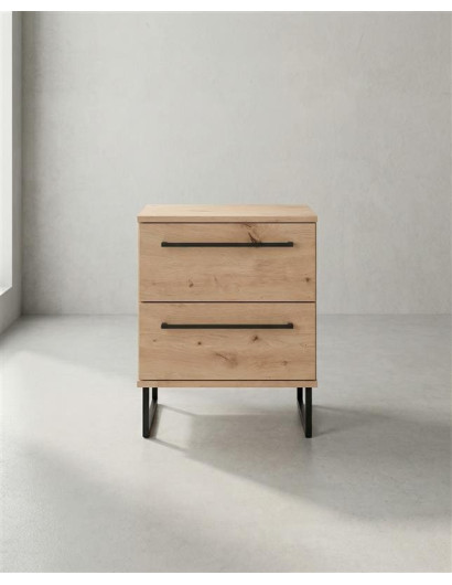 Mesita 2 cajones LUREN barata | Envío rápido y financiación