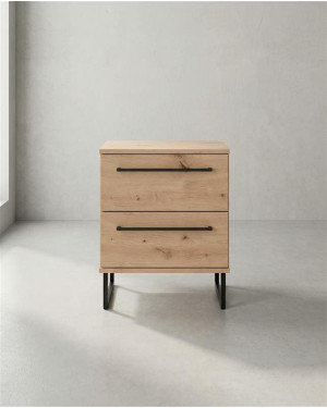 Mesita 2 cajones LUREN barata | Envío rápido y financiación