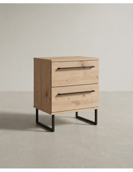 Mesita 2 cajones LUREN barata | Envío rápido y financiación