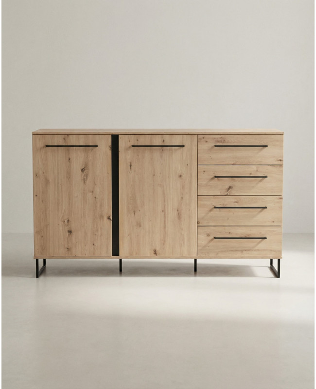 Compra Aparador 2 puertas y 4 cajones LUREN barato | Envío rápido y financiación