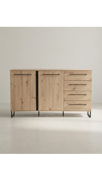 Compra Aparador 2 puertas y 4 cajones LUREN barato | Envío rápido y financiación