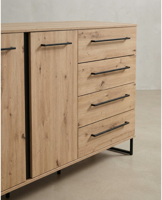 Compra Aparador 2 puertas y 4 cajones LUREN barato | Envío rápido y financiación