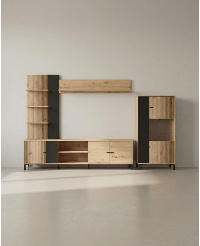 Librería para salón barato y bonito KAREL barata | Envío rápido y financiación