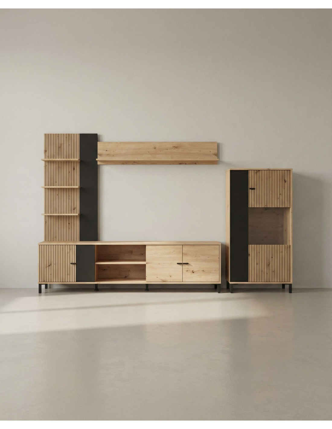 Librería para salón barato y bonito KAREL barata | Envío rápido y financiación