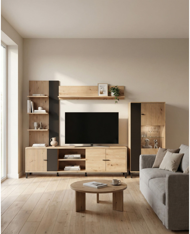 Librería para salón barato y bonito KAREL barata | Envío rápido y financiación