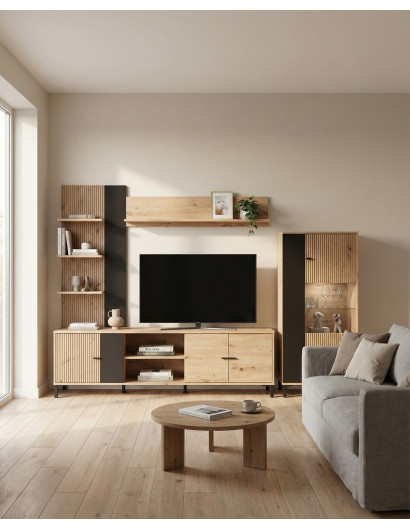 Librería para salón barato y bonito KAREL barata | Envío rápido y financiación