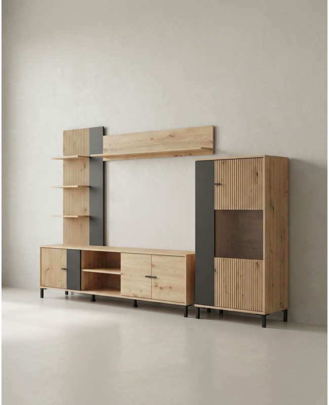 Librería para salón barato y bonito KAREL barata | Envío rápido y financiación