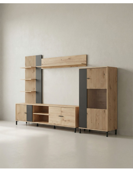 Librería para salón barato y bonito KAREL barata | Envío rápido y financiación