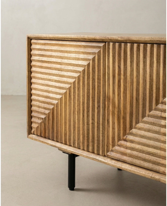 Mueble TV madera mango DUNAR barato | Envío rápido y financiación