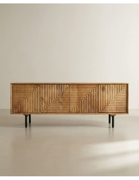 Mueble TV madera mango DUNAR barato | Envío rápido y financiación