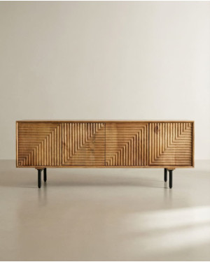 Mueble TV madera mango DUNAR barato | Envío rápido y financiación