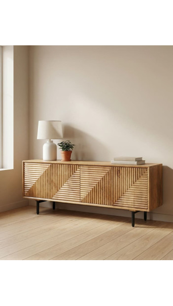 Mueble TV madera mango DUNAR barato | Envío rápido y financiación