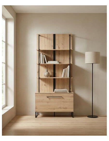 Estanteria con puertas LUREN barata | Envío rápido y financiación