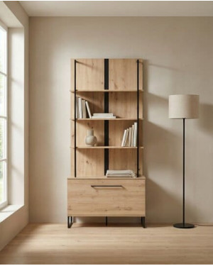 Estanteria con puertas LUREN barata | Envío rápido y financiación