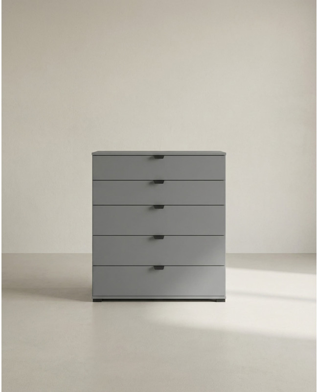 Compra Cómoda 5 cajones ZAREL al mejor precio | Envío rápido y financiación