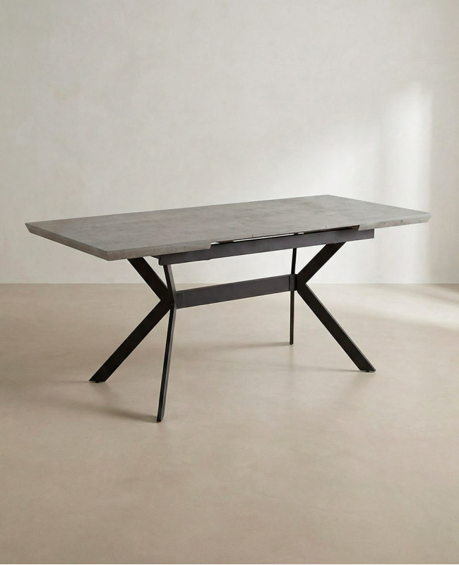 Mesa de comedor extensible central SILAR barata | Envío rápido y financiación