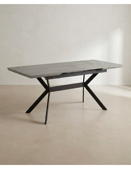 Mesa de comedor extensible central SILAR barata | Envío rápido y financiación