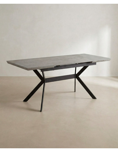 Mesa de comedor extensible central SILAR barata | Envío rápido y financiación