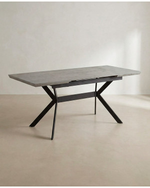 Mesa de comedor extensible central SILAR barata | Envío rápido y financiación