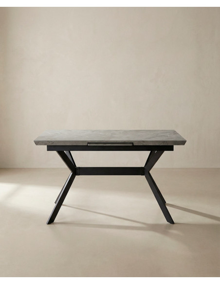 Mesa de comedor extensible central SILAR barata | Envío rápido y financiación