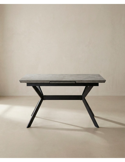 Mesa de comedor extensible central SILAR barata | Envío rápido y financiación