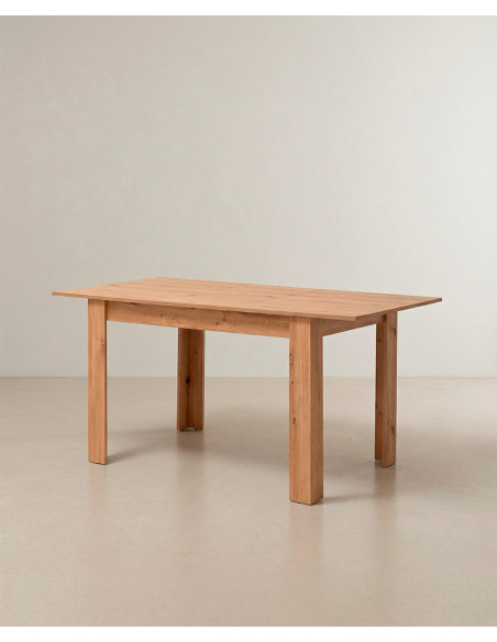 Mesa de comedor extensible NUBAR artisan lateral