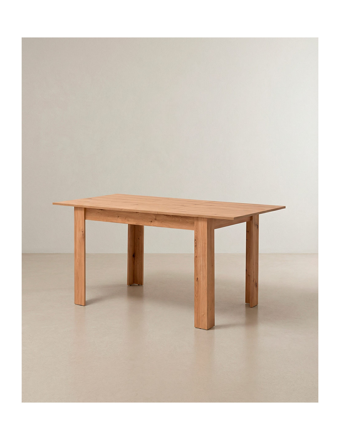 Mesa de comedor extensible NUBAR artisan lateral