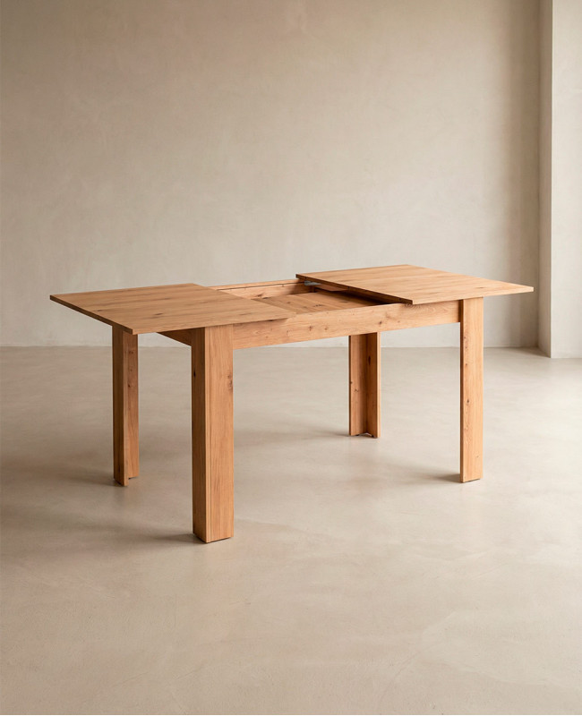 Mesa de comedor extensible NUBAR artisan apertura