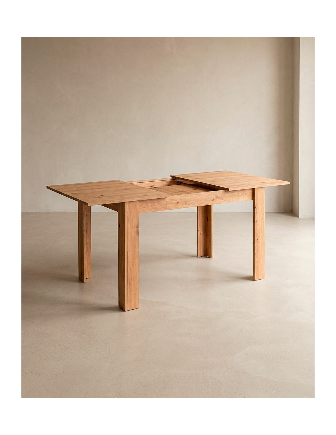 Mesa de comedor extensible NUBAR artisan apertura