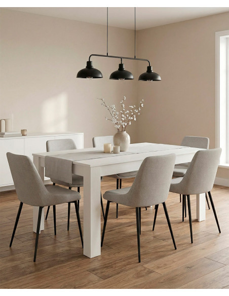 Mesa de comedor extensible NUBAR barata | Envío rápido y financiación