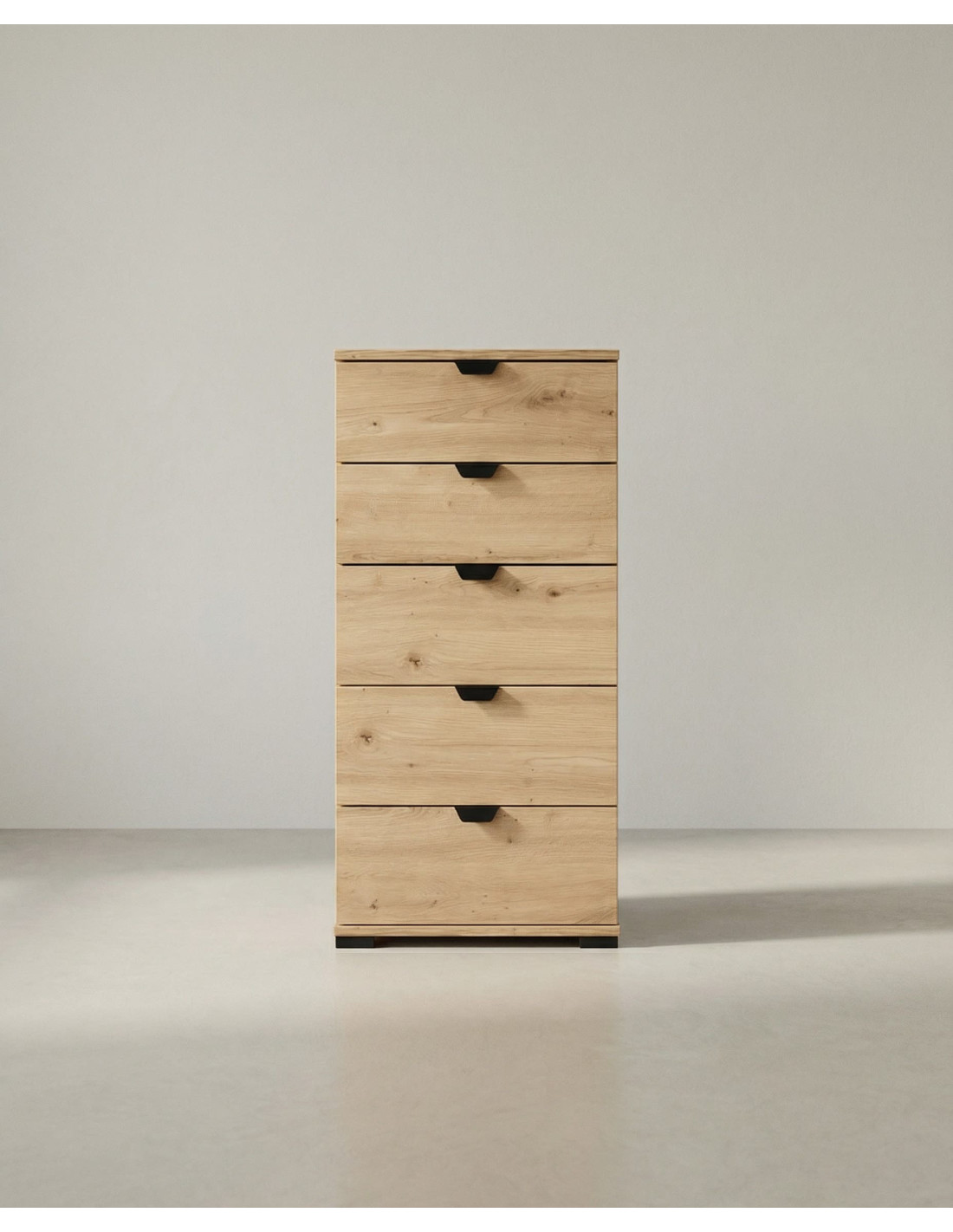 Sinfonier 5 cajones ZAREL Roble artisan
