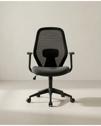Silla oficina giratoria TORIX gris antracita