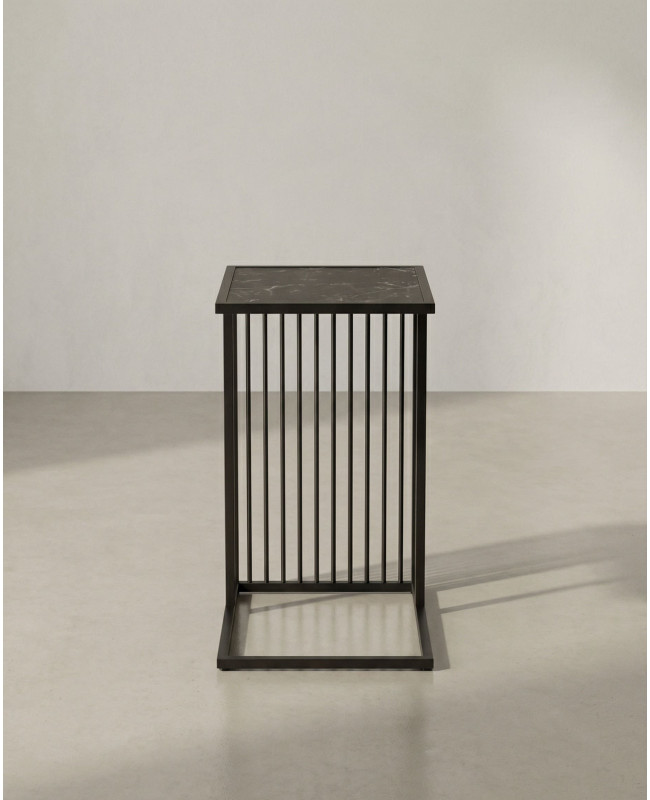 Mesa auxiliar forma C BEXAR frente