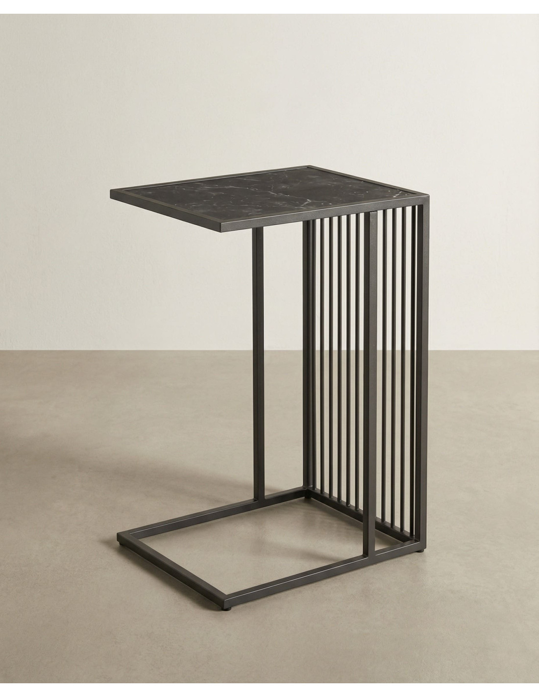 Mesa auxiliar forma C BEXAR lateral