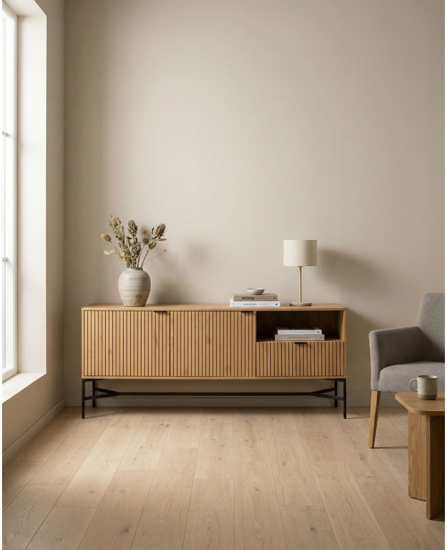 Aparador 2 puertas y 1 cajón DUREL ambiente