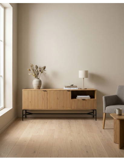 Aparador 2 puertas y 1 cajón DUREL ambiente