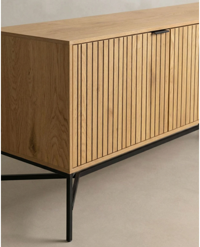 Aparador 2 puertas y 1 cajón DUREL detalle