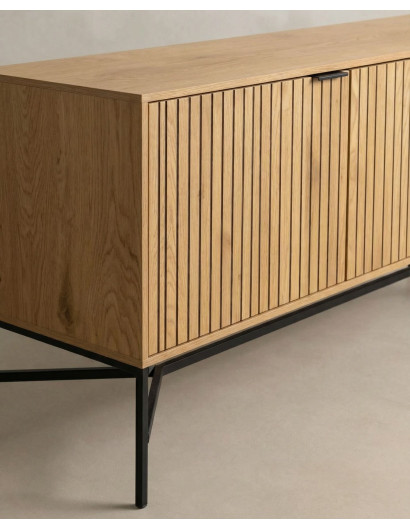 Aparador 2 puertas y 1 cajón DUREL detalle