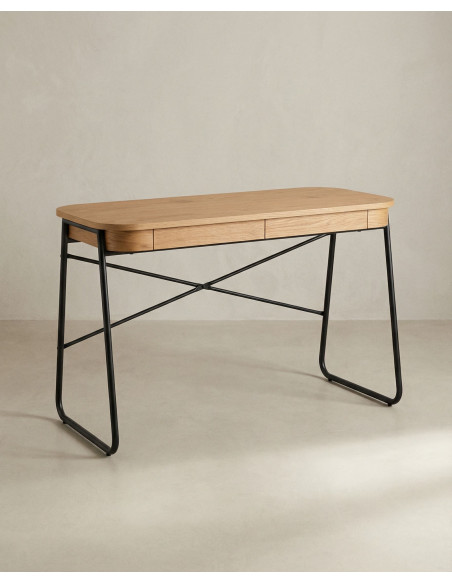 Escritorio 2 cajones NEXAR lateral