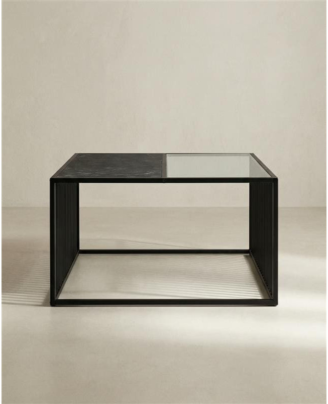 Mesa de centro cuadrada BEXAR frente