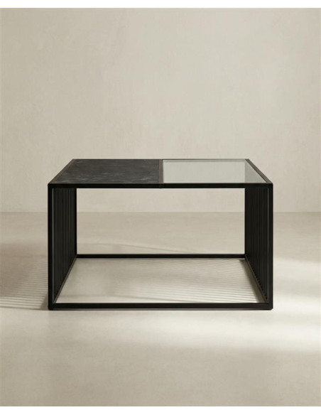 Mesa de centro cuadrada BEXAR frente