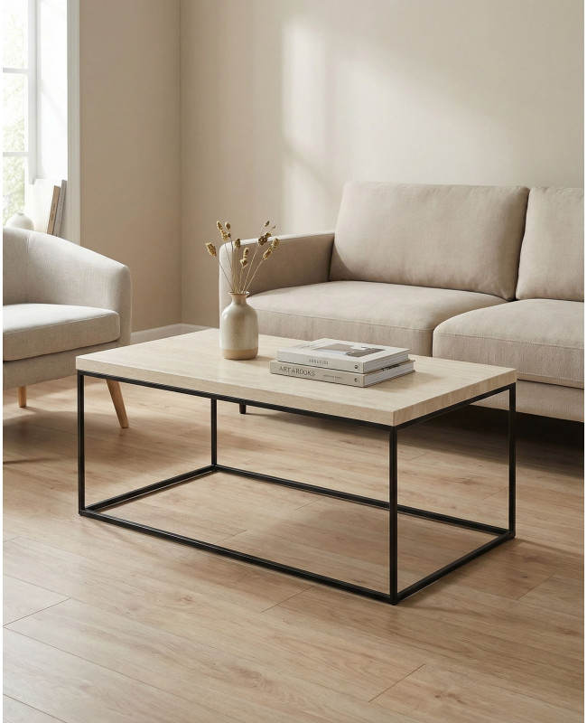 Mesa de centro rectangular BRENX ambiente
